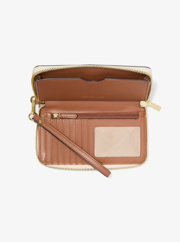 Michael Kors Jet Set Signature Logo Smartphone Wristlet - Preorder