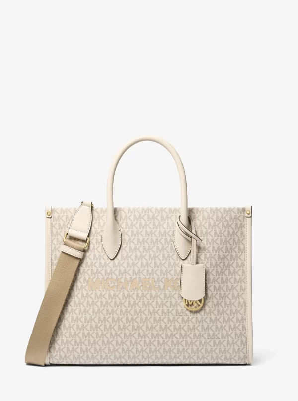 Michael Kors Mirella Medium Signature Logo Tote Bag - Preorder