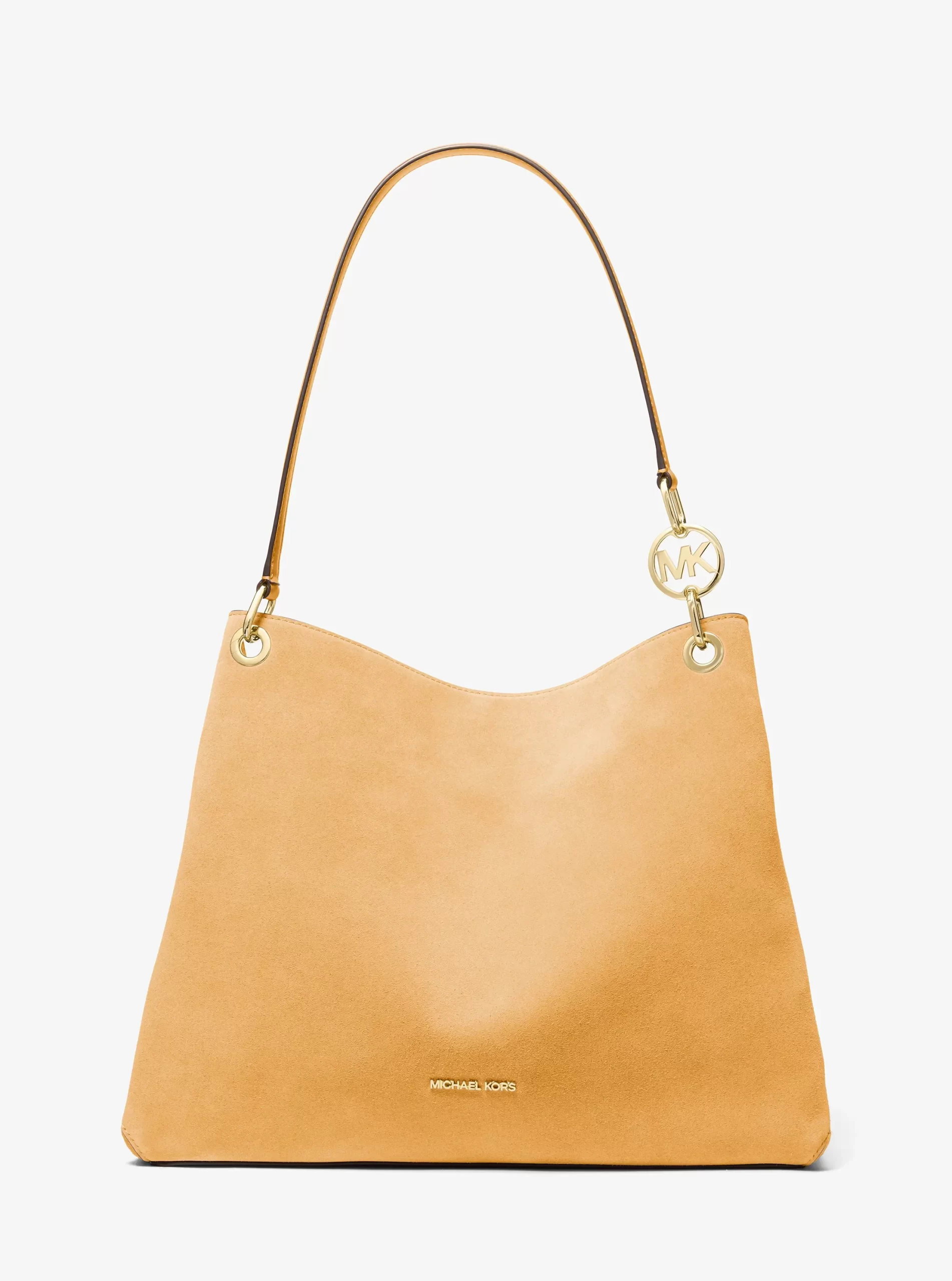 Michael Kors Christina Large Suede Shoulder Bag - Preorder