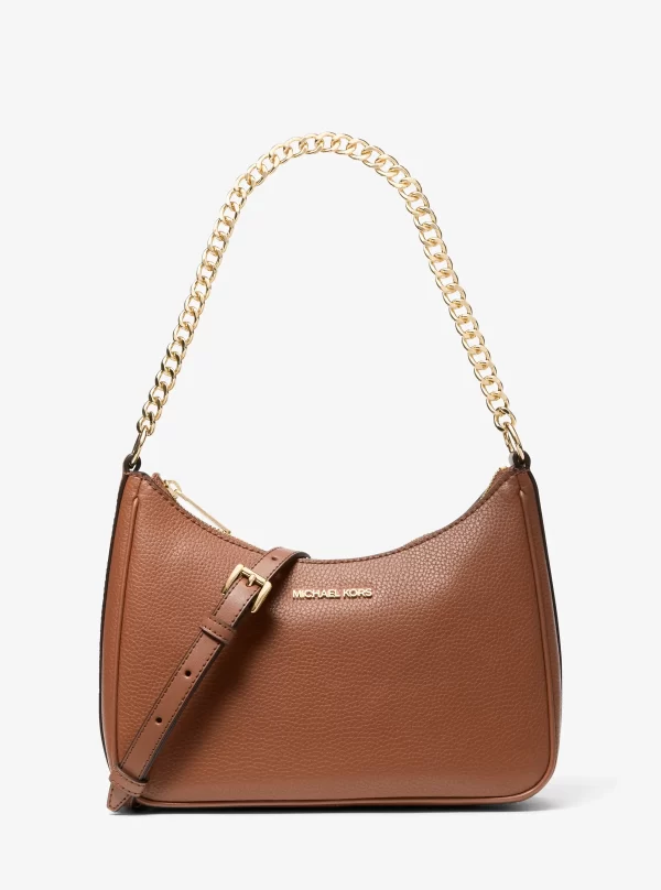 Michael Kors Jet Set Large Pebbled Leather Convertible Crossbody Bag - Preorder