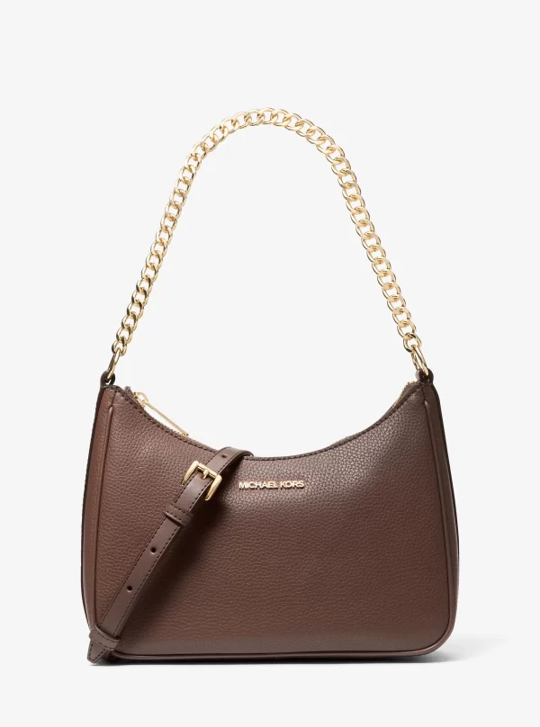 Michael Kors Jet Set Large Pebbled Leather Convertible Crossbody Bag - Preorder