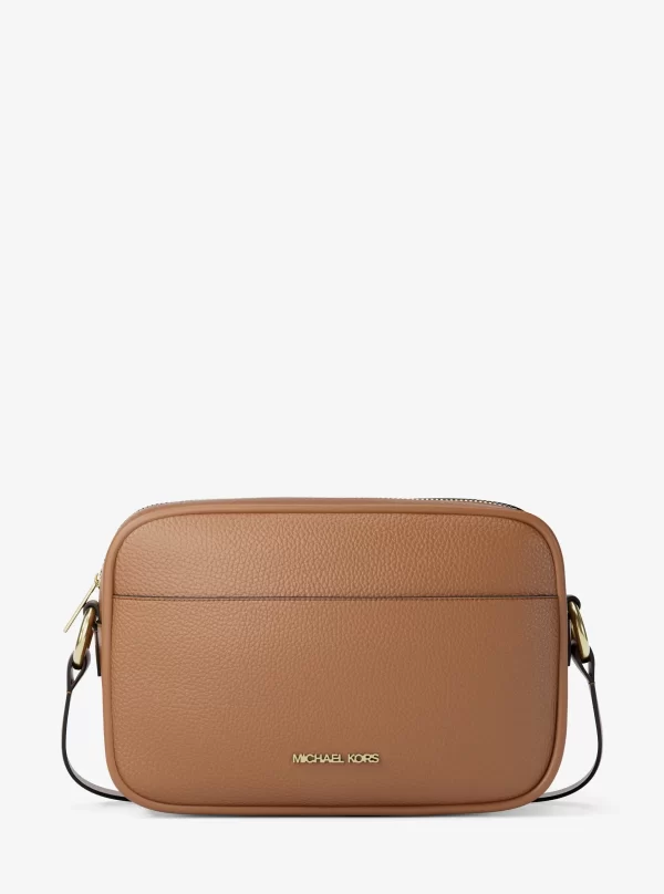 Michael Kors Jet Set Large Pebbled Leather Camera Crossbody Bag - Preorder