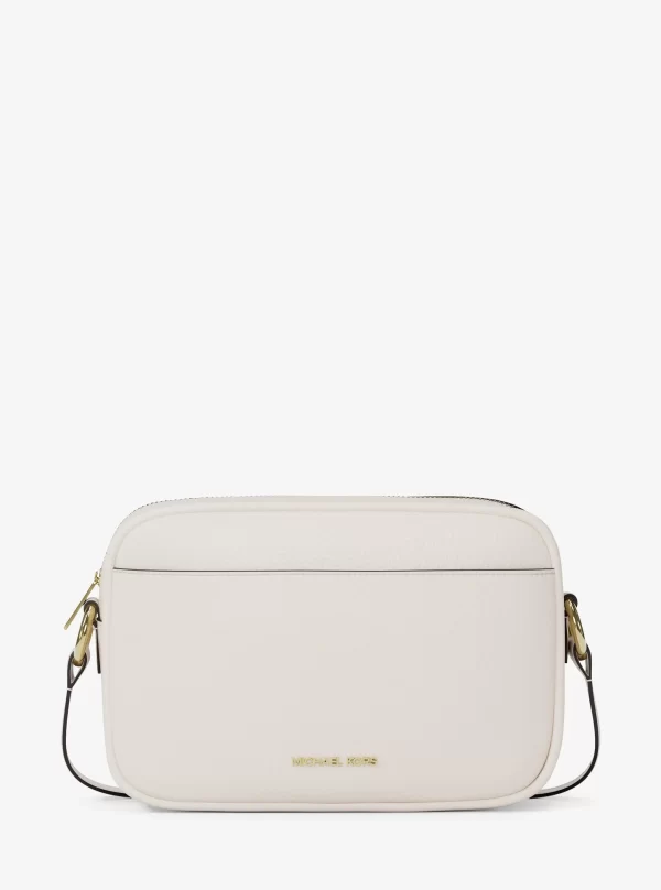Michael Kors Jet Set Large Pebbled Leather Camera Crossbody Bag - Preorder