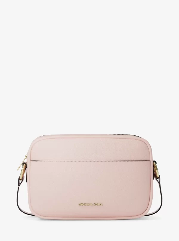 Michael Kors Jet Set Large Pebbled Leather Camera Crossbody Bag - Preorder