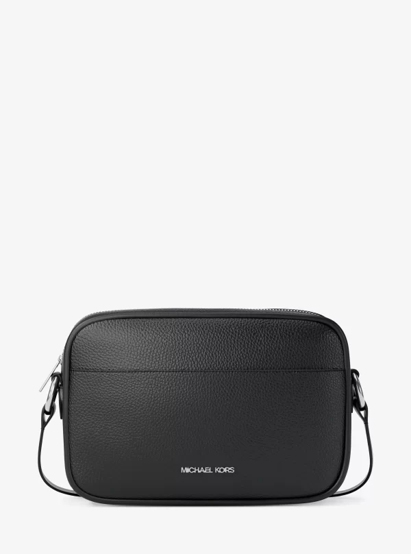 Michael Kors Jet Set Large Pebbled Leather Camera Crossbody Bag - Preorder