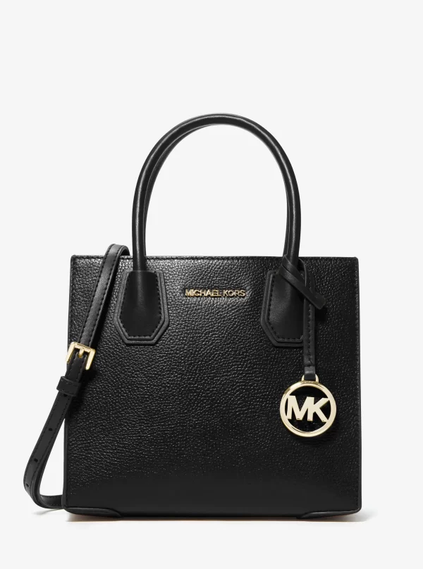 Michael Kors Mercer Medium Pebbled Leather Crossbody Bag - Preorder