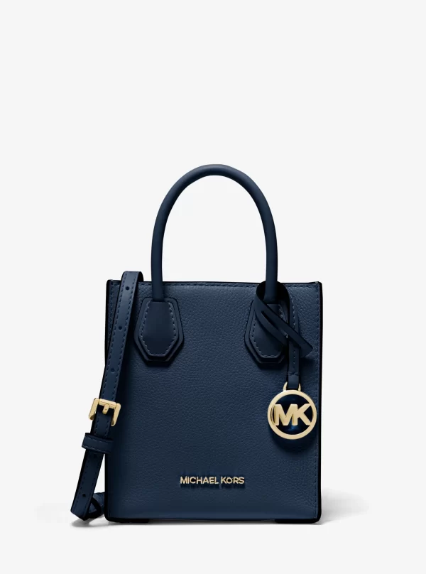 Michael Kors Mercer Extra-Small Pebbled Leather Crossbody Bag - Preorder