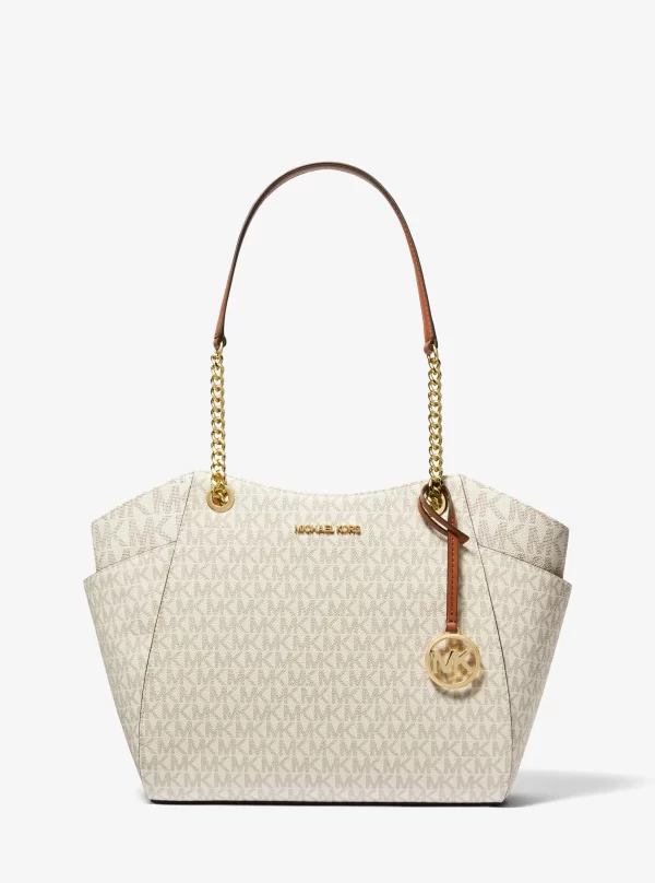 Michael Kors Jet Set Large Signature Logo Shoulder Bag - Preorder
