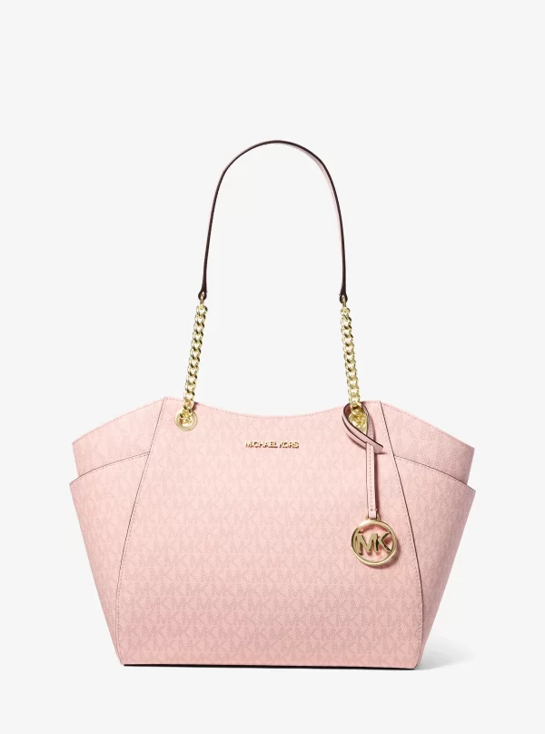 Michael Kors Jet Set Large Signature Logo Shoulder Bag - Preorder