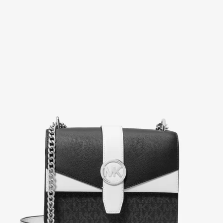Michael Kors Greenwich Small Color-Block Signature Logo Crossbody Bag - Preorder