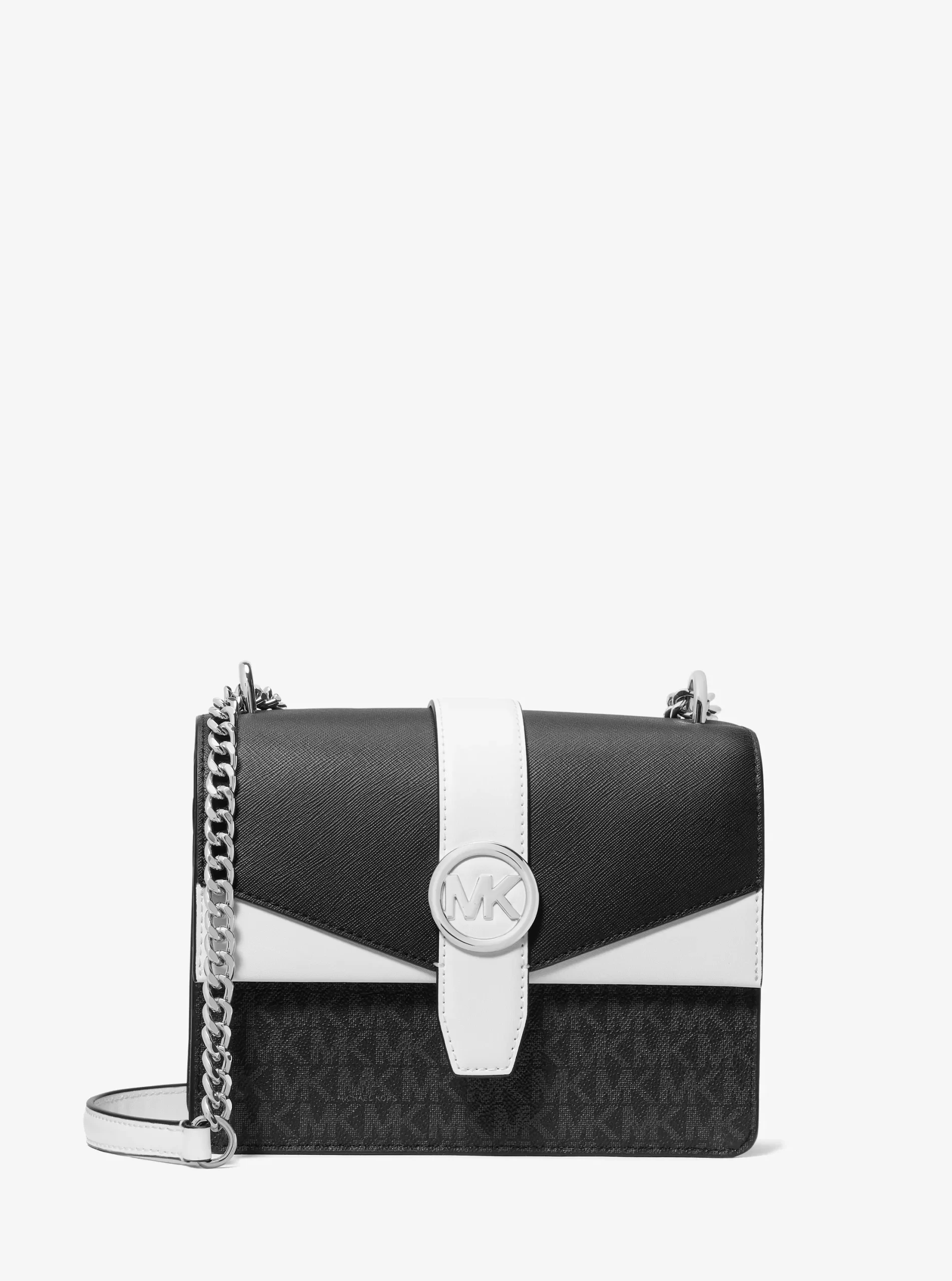 Michael Kors Greenwich Small Color-Block Signature Logo Crossbody Bag - Preorder