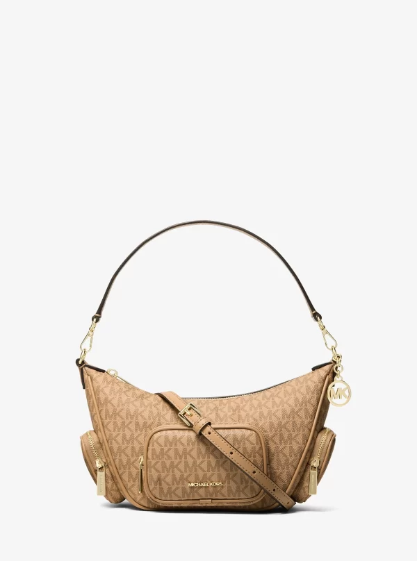 Michael Kors Merritt Small Signature Logo Convertible Shoulder Bag - Preorder