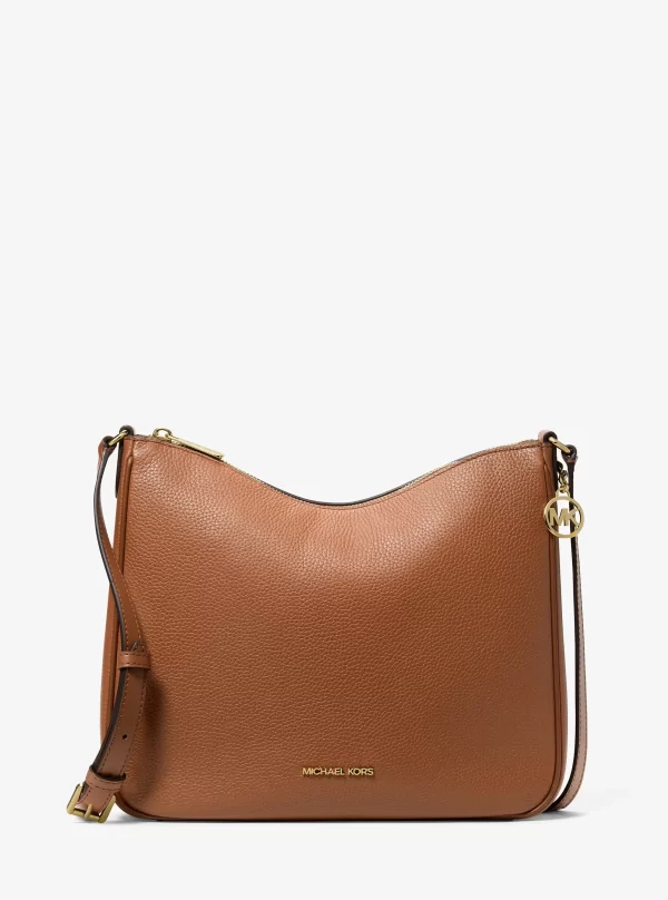 Michael Kors Nayla Medium Pebbled Leather Messenger Bag - Preorder