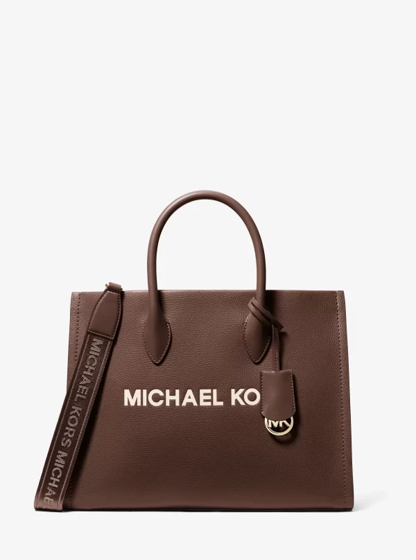 Michael Kors Mirella Medium Pebbled Leather Tote Bag - Preorder