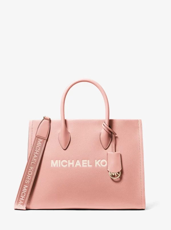 Michael Kors Mirella Medium Pebbled Leather Tote Bag - Preorder