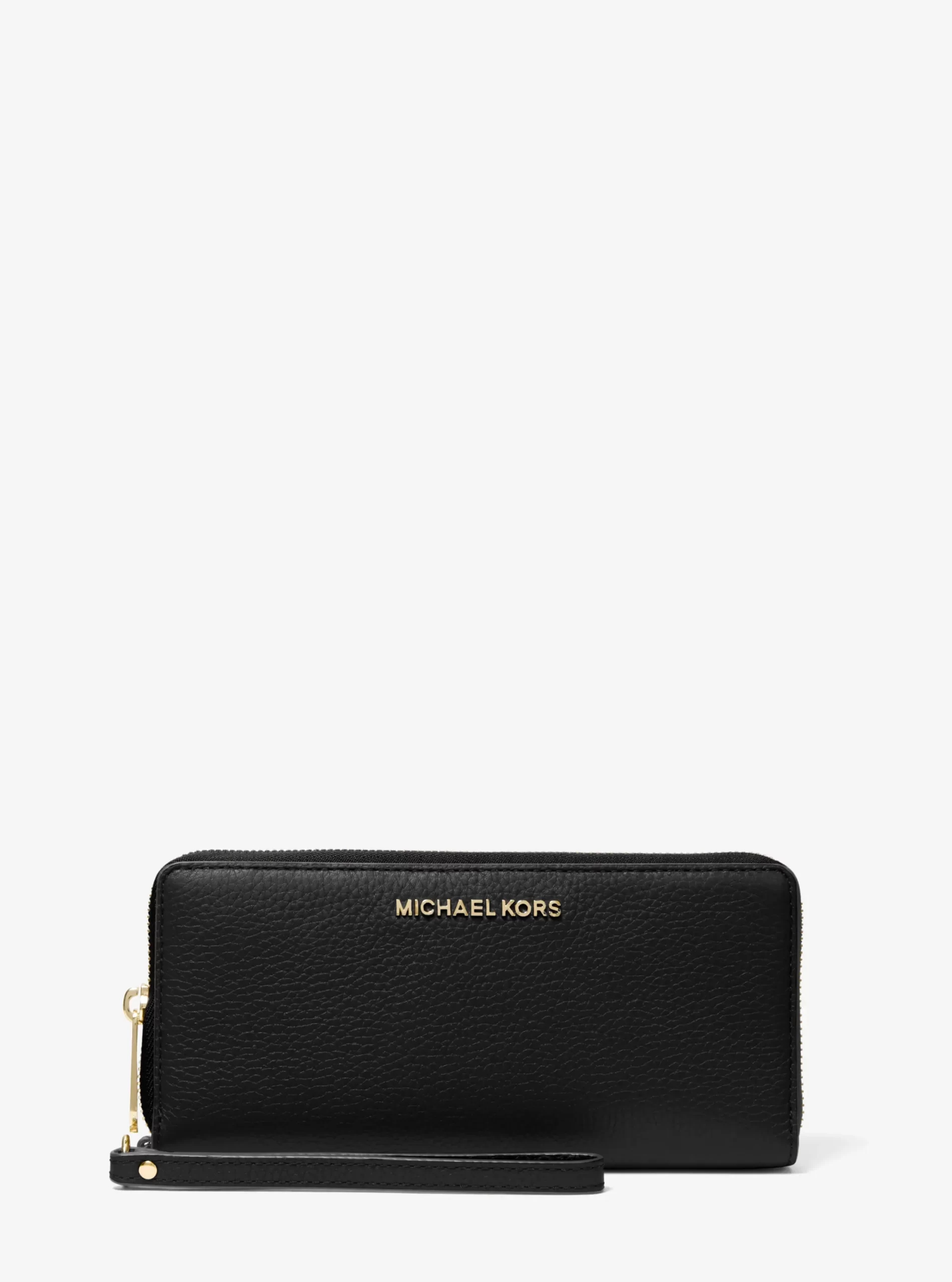 Michael Kors Jet Set Travel Large Pebbled Leather Wristlet - Preorder - Image 3