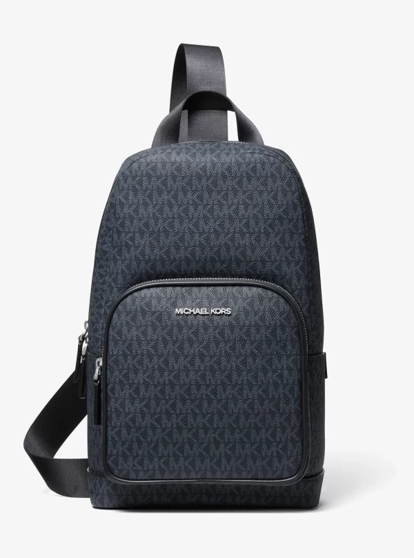 Michael Kors Cooper Logo Sling Pack Black - Preorder