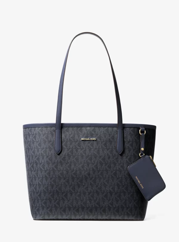 Michael Kors Jet Set Large Signature Logo Tote Bag - Preorder