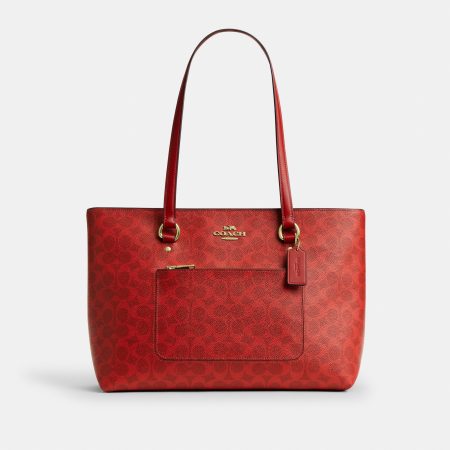 Coach Station Tote Bag In Signature Canvas - Preorder