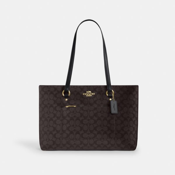 Coach Station Tote Bag In Signature Canvas - Preorder