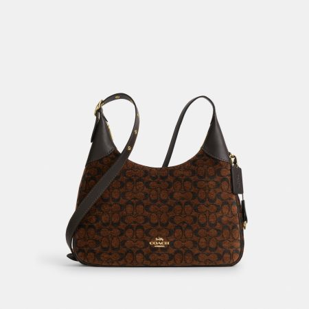 Coach Ella Shoulder Bag In Signature Chenille - Preorder