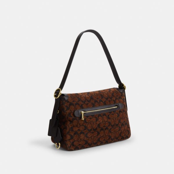 Coach Etta Flap Bag In Signature Chenille - Preorder