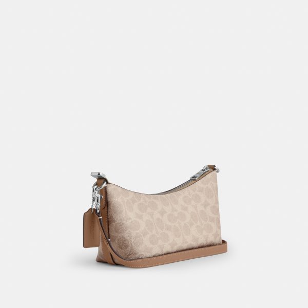 Coach Caitlin Shoulder Bag In Signature Canvas - Preorder