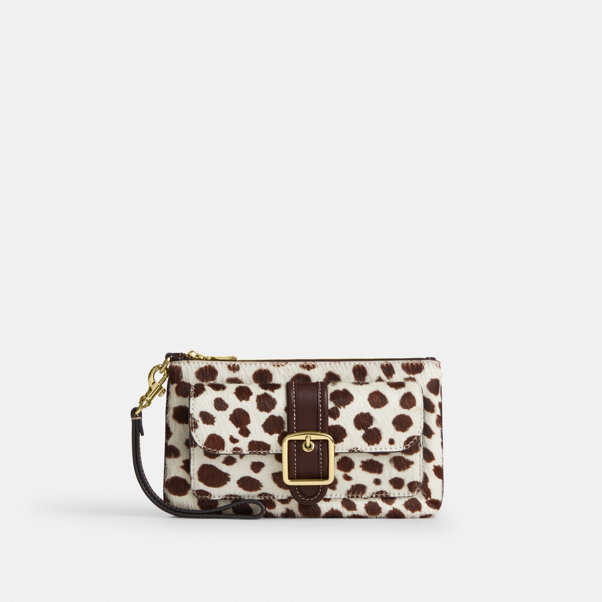 Coach Ashton Wristlet In Haircalf - Preorder