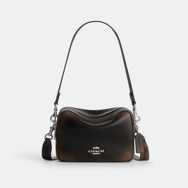 Coach Mini Carey Crossbody Bag In Loved Leather - Preorder