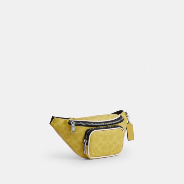 Coach Travis Belt Bag 30 In Signature Canvas - Preorder