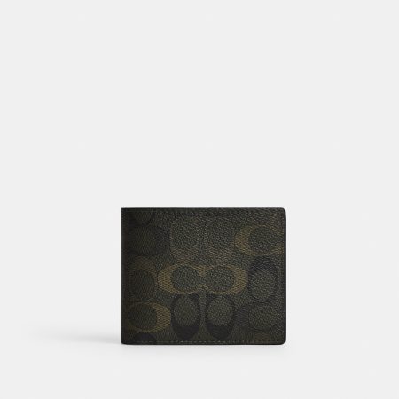 Coach 3-In-1 Wallet In Signature Camo Print - Preorder