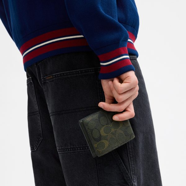 Coach 3-In-1 Wallet In Signature Camo Print - Preorder