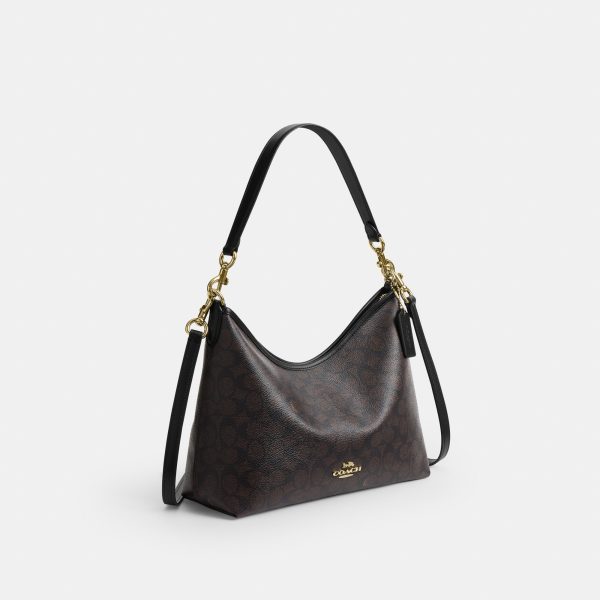 Coach Laurel Shoulder Bag In Signature Canvas - Preorder