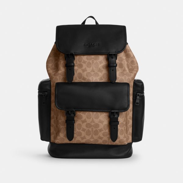 Coach Sprint Backpack In Signature Canvas - Preorder