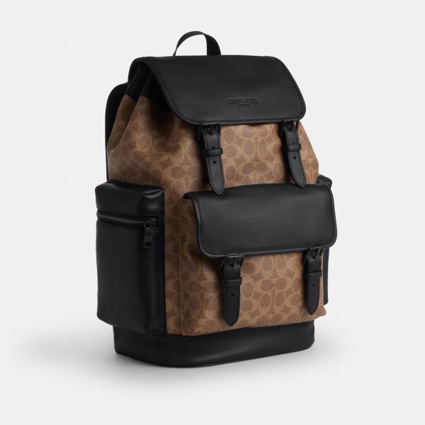 Coach Sprint Backpack In Signature Canvas - Preorder