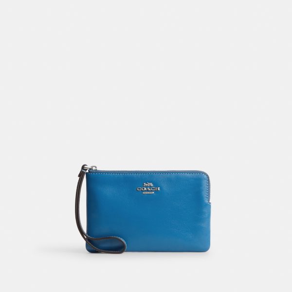 Coach Corner Zip Wristlet - Preorder