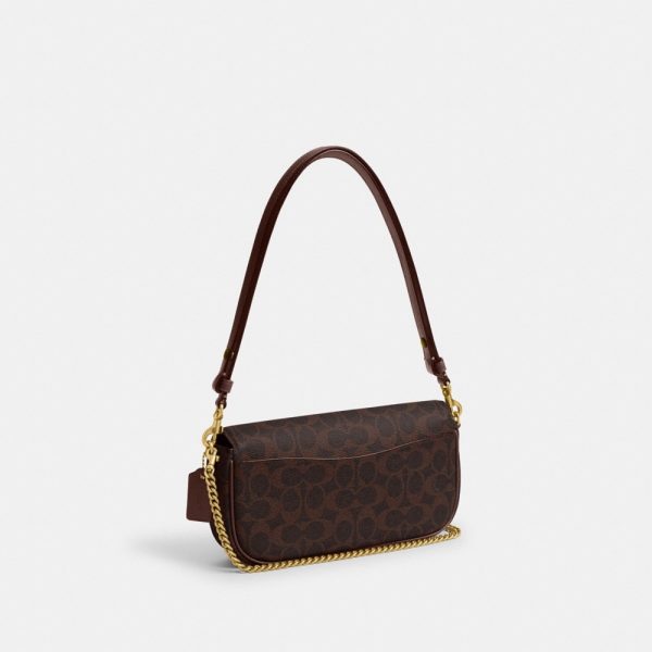 Coach Brook Flap Chain Bag In Signature Canvas - Preorder