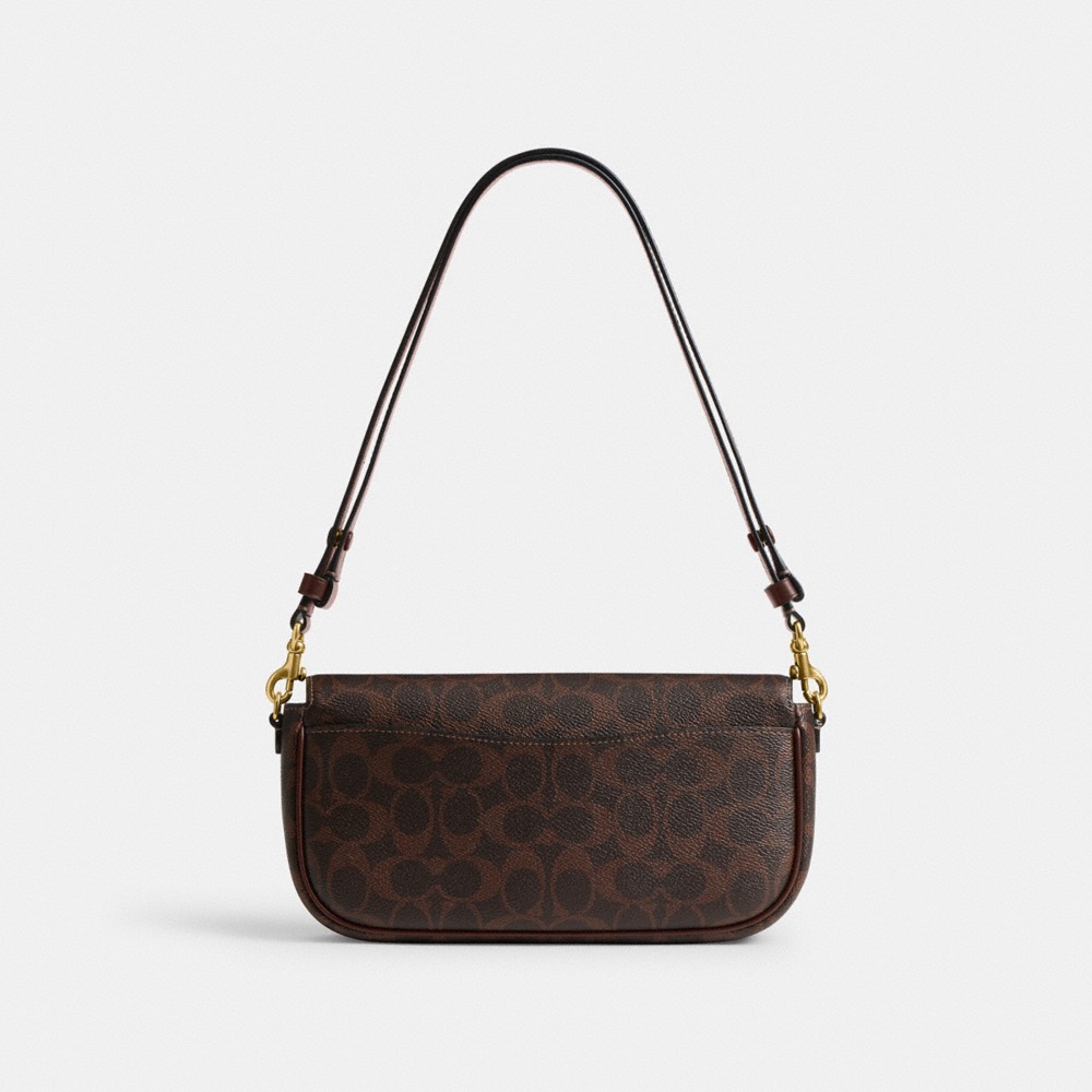 Coach Brook Flap Chain Bag In Signature Canvas - Preorder
