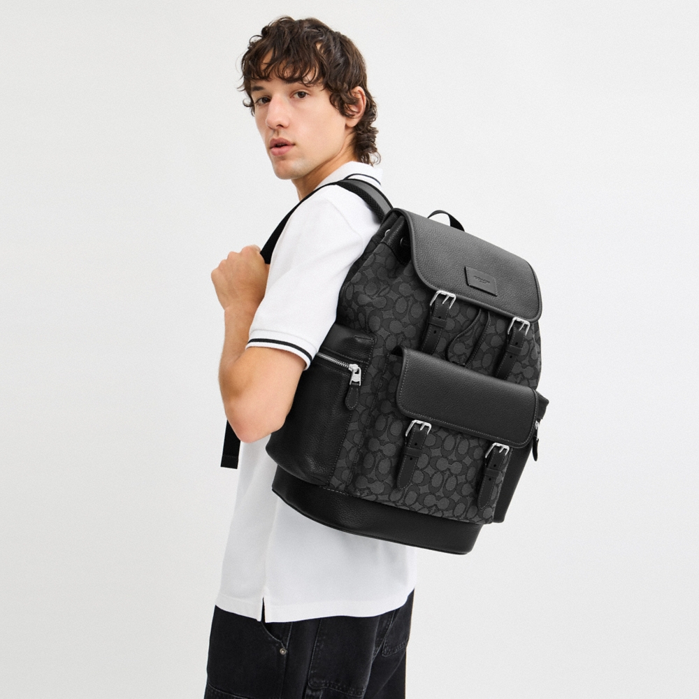Coach Outlet Sprint Backpack In Signature Jacquard - Preorder - Image 4