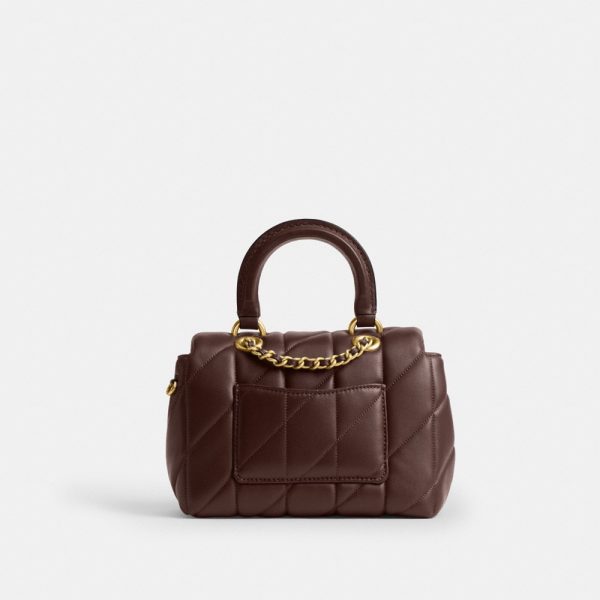 Coach Tabby Top Handle Bag With Quilting - Preorder
