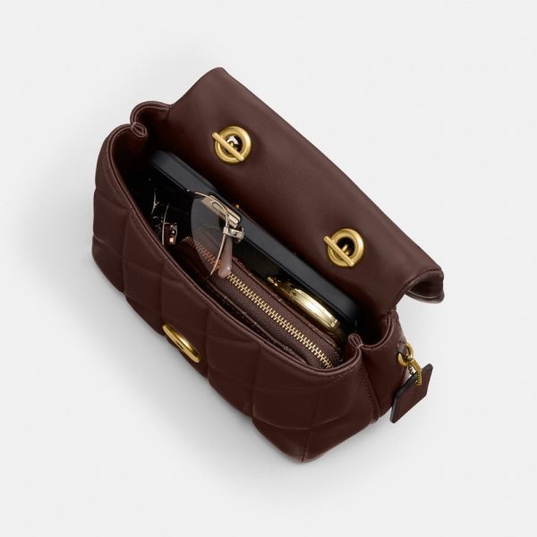 Coach Tabby Top Handle Bag With Quilting - Preorder