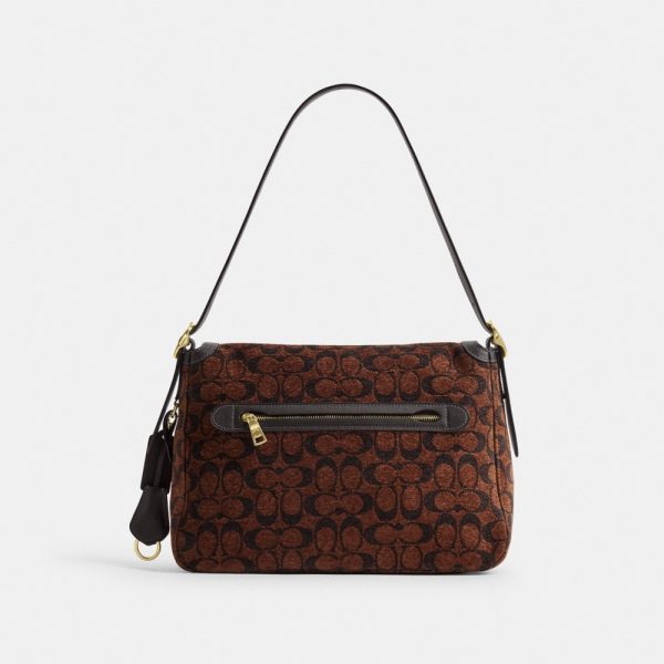 Coach Outlet Etta Flap Bag In Signature Chenille - Preorder