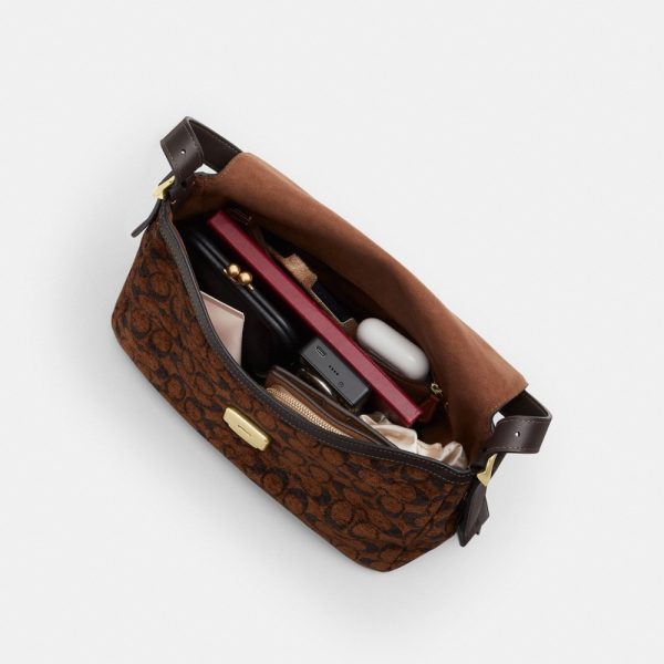 Coach Outlet Etta Flap Bag In Signature Chenille - Preorder