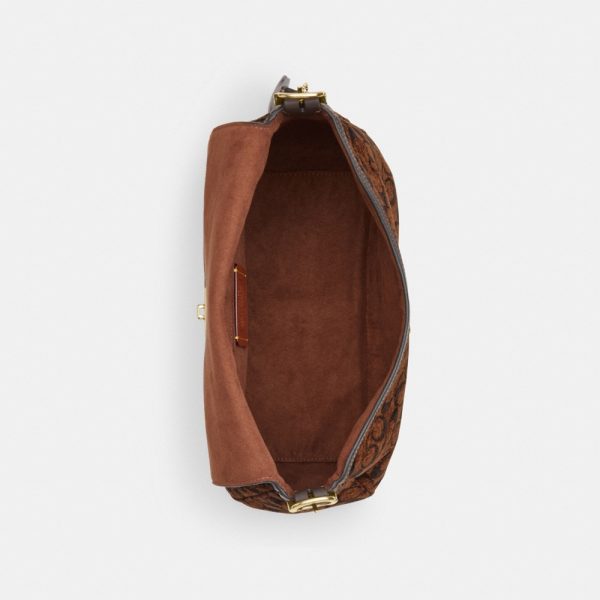 Coach Outlet Etta Flap Bag In Signature Chenille - Preorder