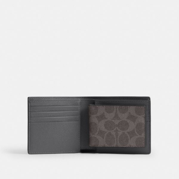 Coach 3-In-1 Wallet In Signature Canvas - Preorder
