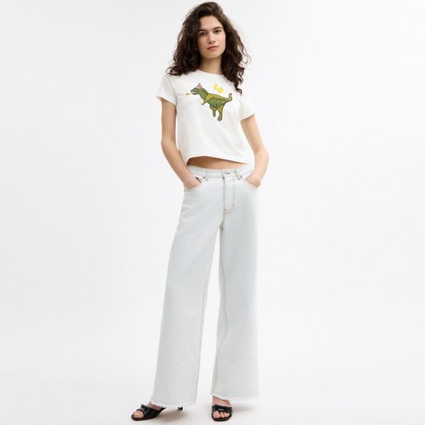 Coach Outlet Rexy 10th Birthday 90s Fit T-Shirt In Organic Cotton - Preorder