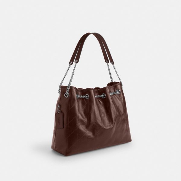 Coach Outlet Evelyn Shoulder Bag With Quilting - Preorder
