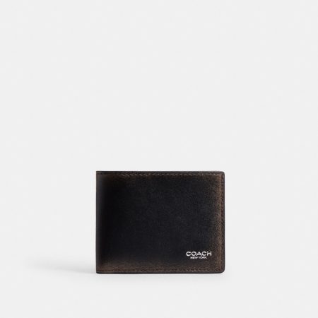 Coach Slim Billfold Wallet In Loved Leather - Preorder