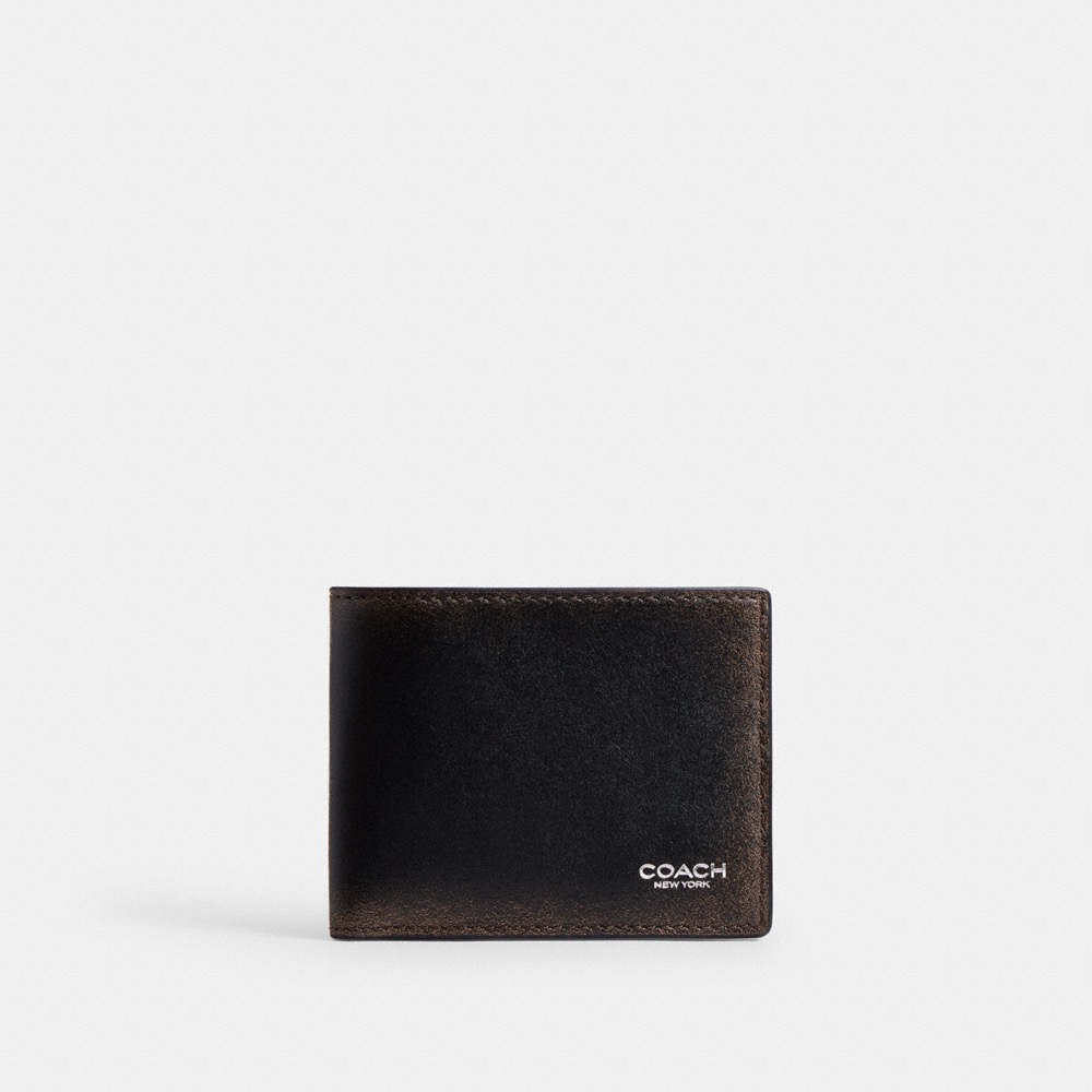 Coach Slim Billfold Wallet In Loved Leather - Preorder