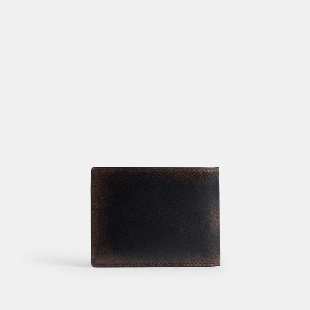 Coach Slim Billfold Wallet In Loved Leather - Preorder